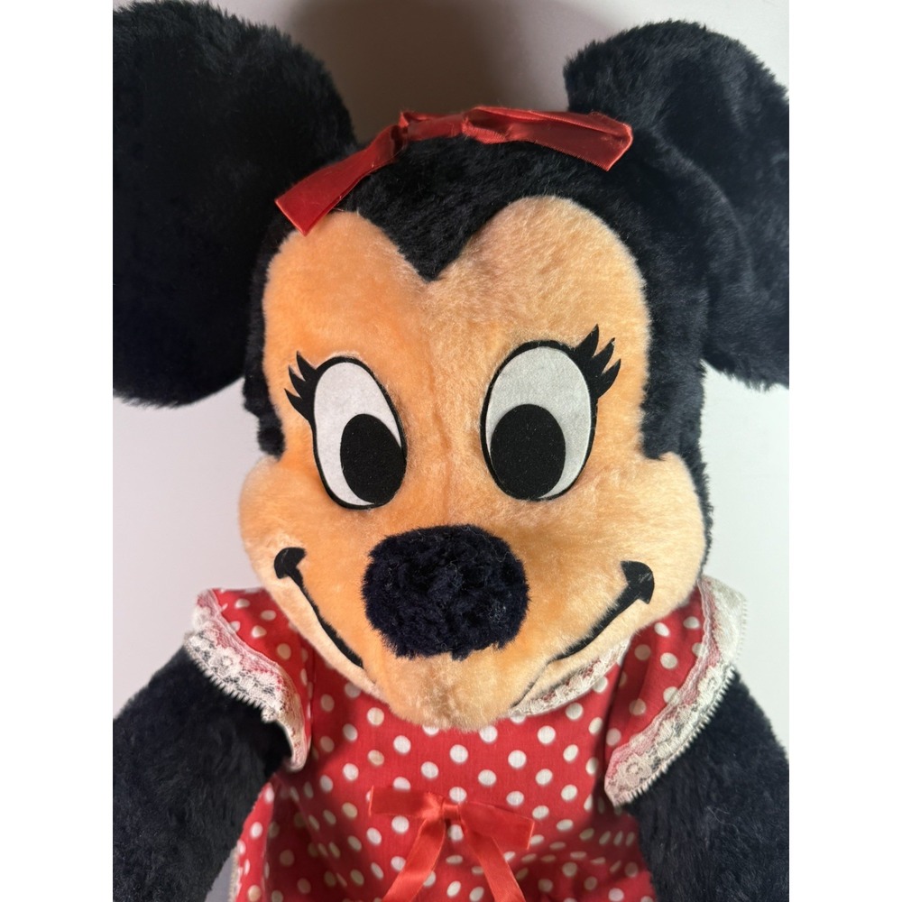 Minnie Mouse Plush Walt Disney Characters Production Toy Doll Made in USA - Picture 2 of 7